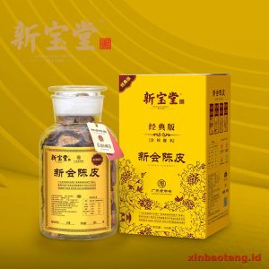 Xinbaotang Chenpi Kering Bang Ti Ming Emas