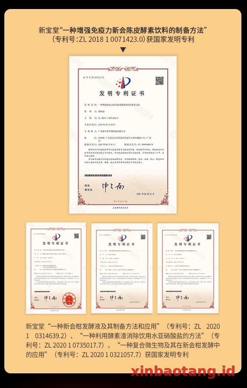 Xinbaotang Enzim Chenpi