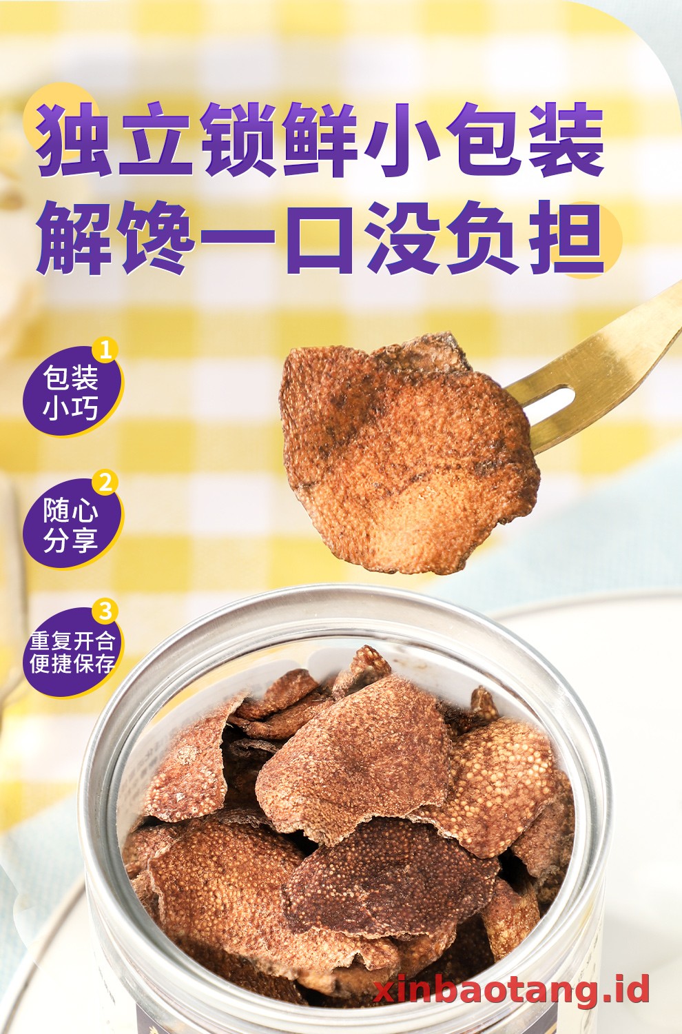 Xinbaotang Camilan Chenpi Resep Kuno 25g