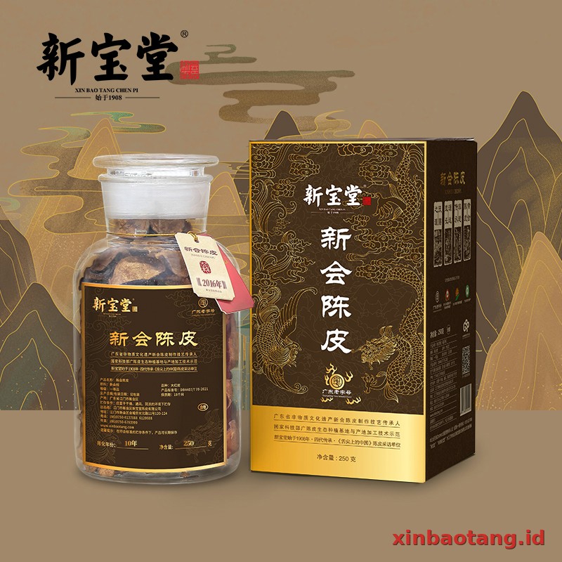 Xinbaotang Chenpi Kering Long Feng Xiang