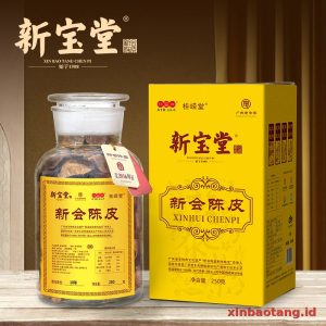 Xinbaotang Chenpi Kering Jin Kuning
