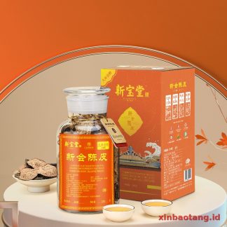 Xinbaotang Chenpi Kering Edisi Emas Oranye