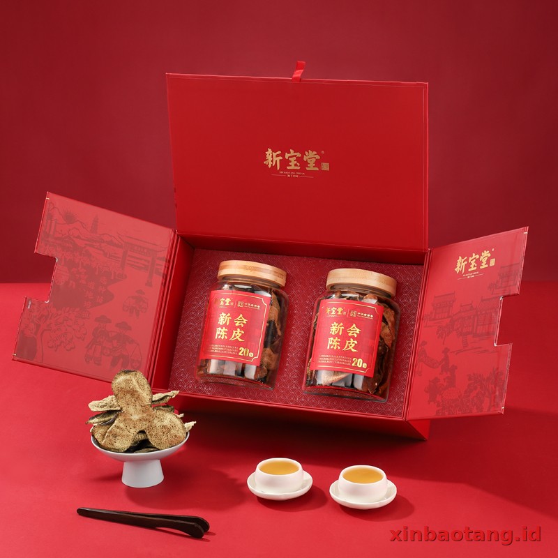 Xinbaotang Chenpi Kering Gift Box 200g