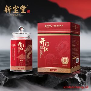 Xinbaotang Chenpi Kering Men Merah Gift Box 150g