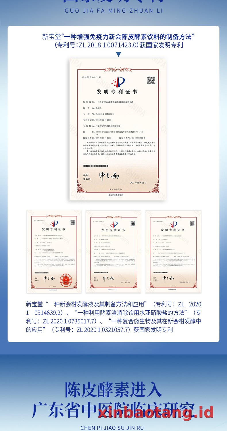 Xinbaotang Enzim Chenpi