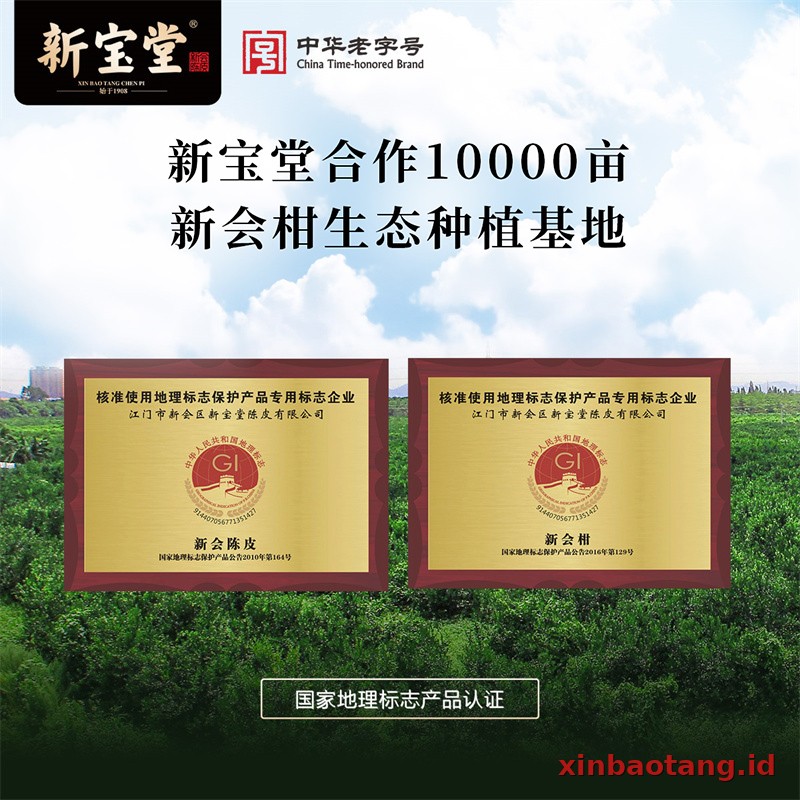 Xinbaotang Chenpi Kering 30g - Gambar 3