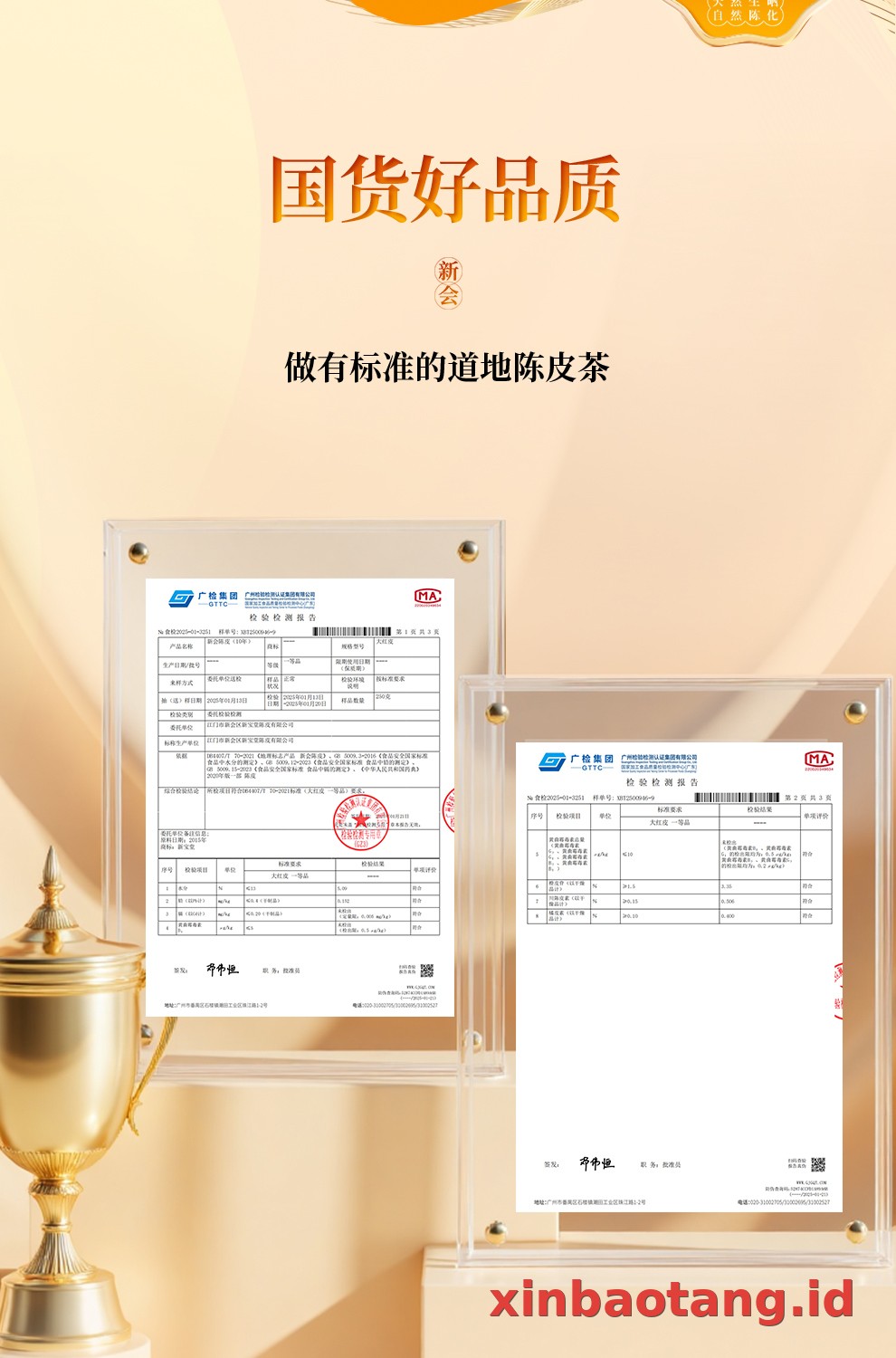 Xinbaotang Chenpi Kering 30g