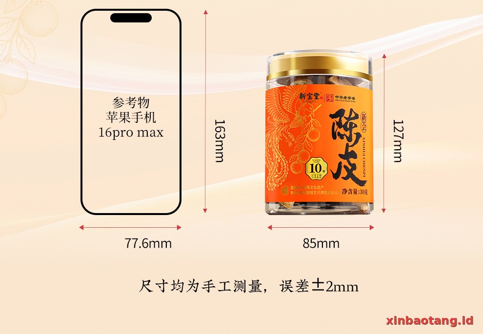 Xinbaotang Chenpi Kering 30g