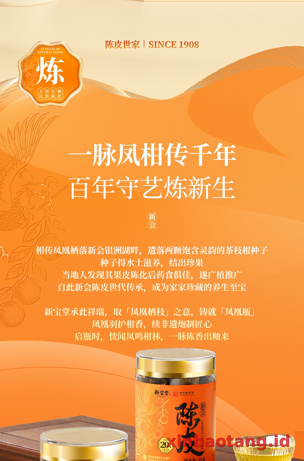 Xinbaotang Chenpi Kering 30g