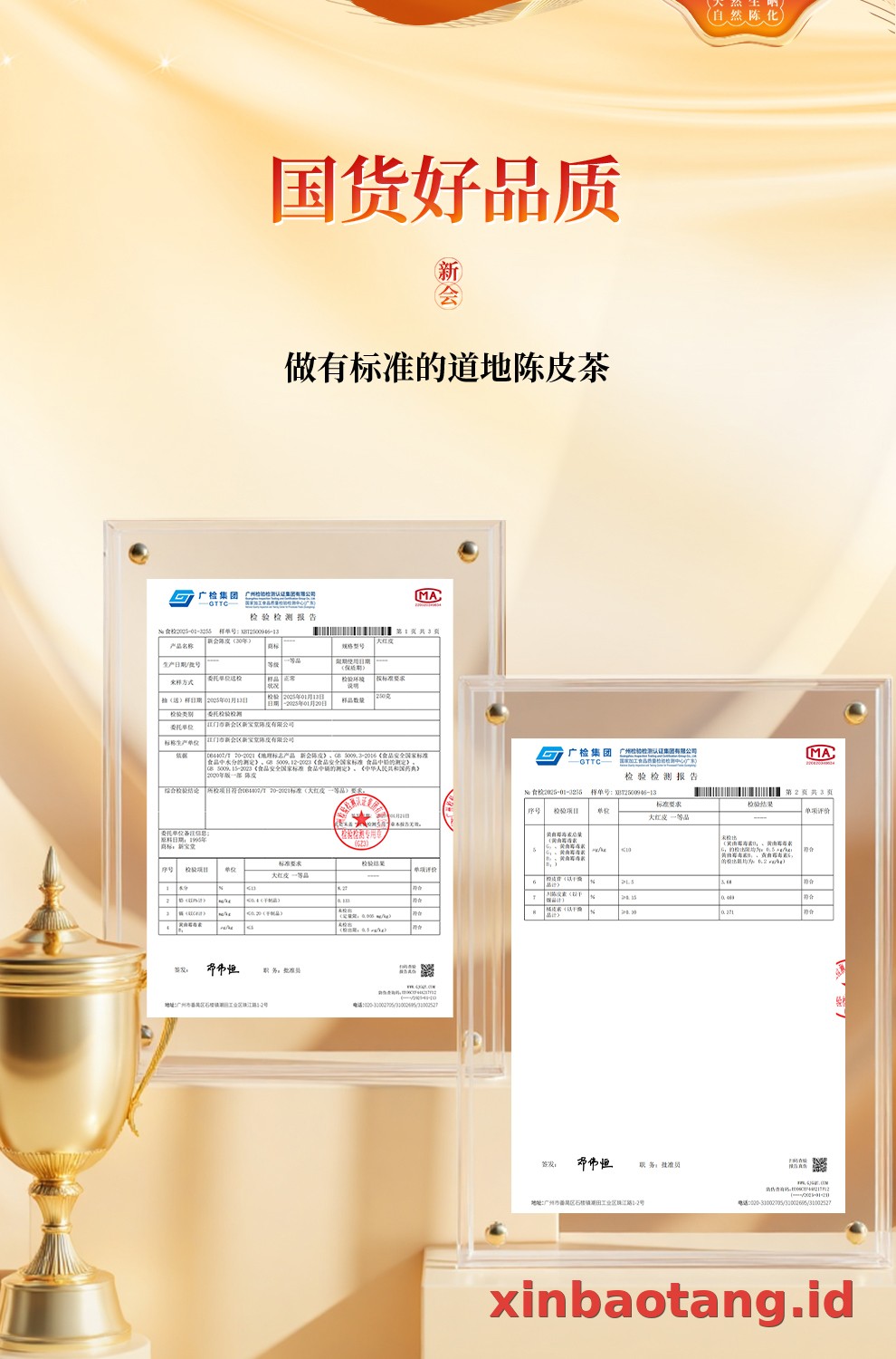 Xinbaotang Chenpi Kering 30g