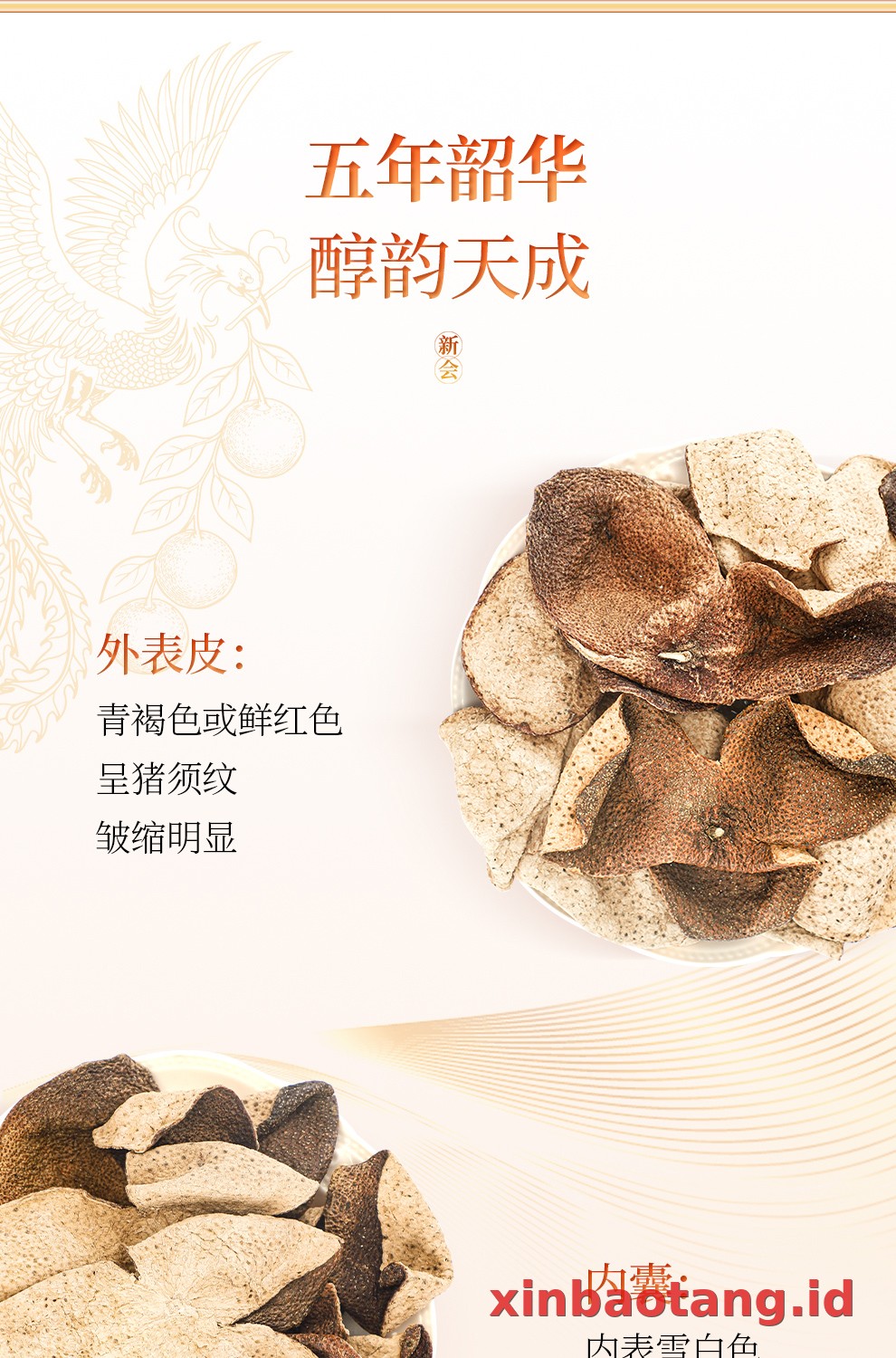 Xinbaotang Chenpi Kering Gift Box 90g