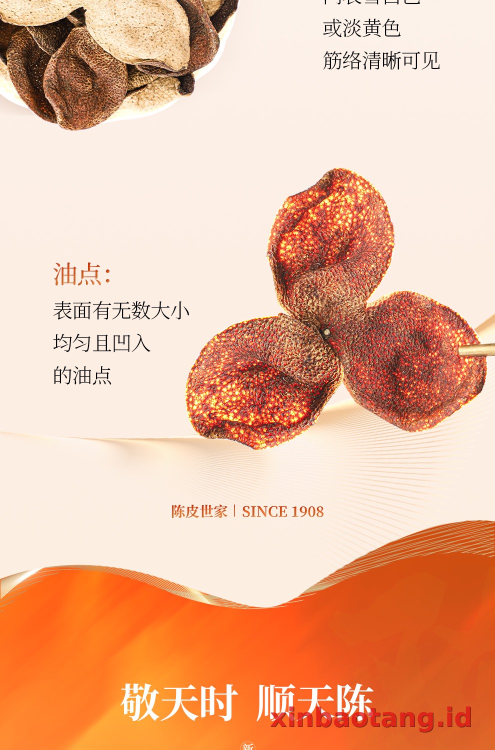 Xinbaotang Chenpi Kering Gift Box 90g
