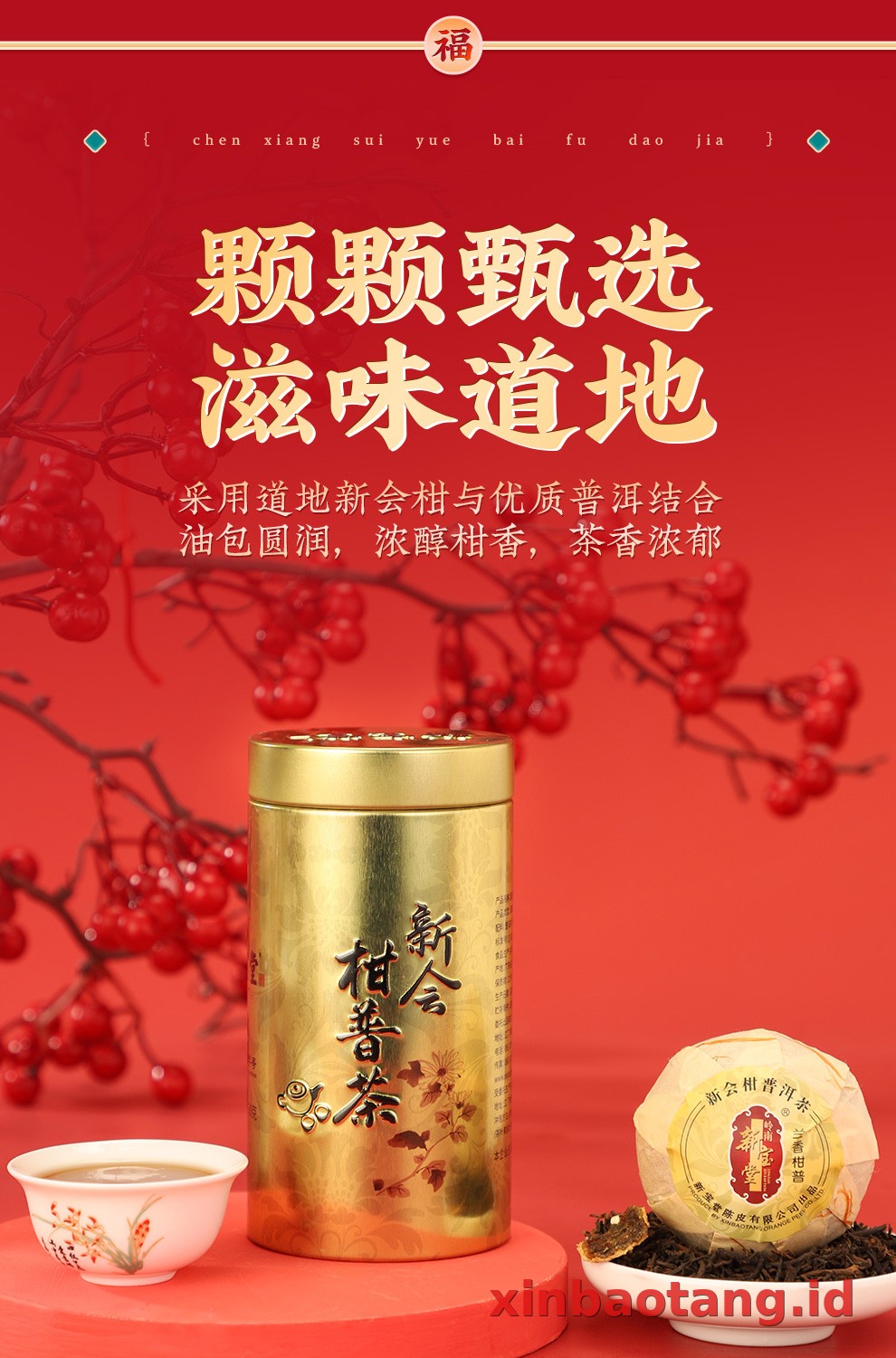 Xinbaotang Chenpi Kering Gift Box 655g