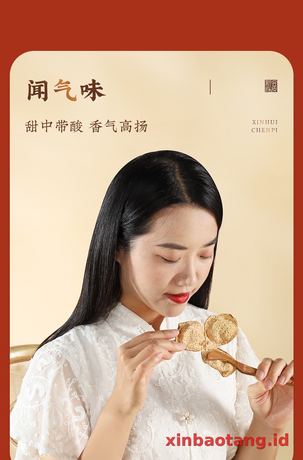 Xinbaotang Chenpi Kering 5 Tahun 50g