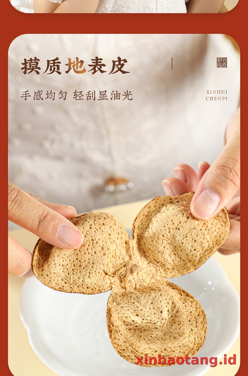 Xinbaotang Chenpi Kering 5 Tahun 50g