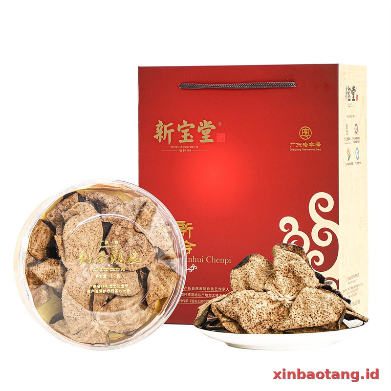 Xinbaotang Chenpi Kering 20 Tahun 50g - Gambar 6