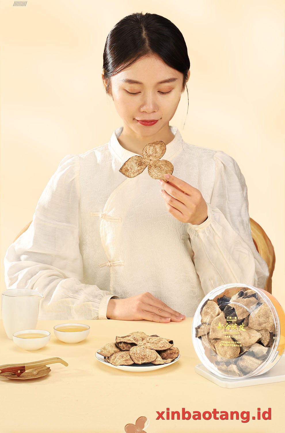 Xinbaotang Chenpi Kering Kristal 50g