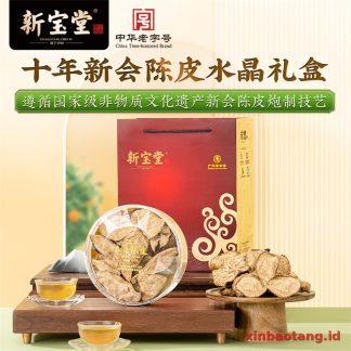 Xinbaotang Chenpi Kering 10 Tahun Kristal 50g