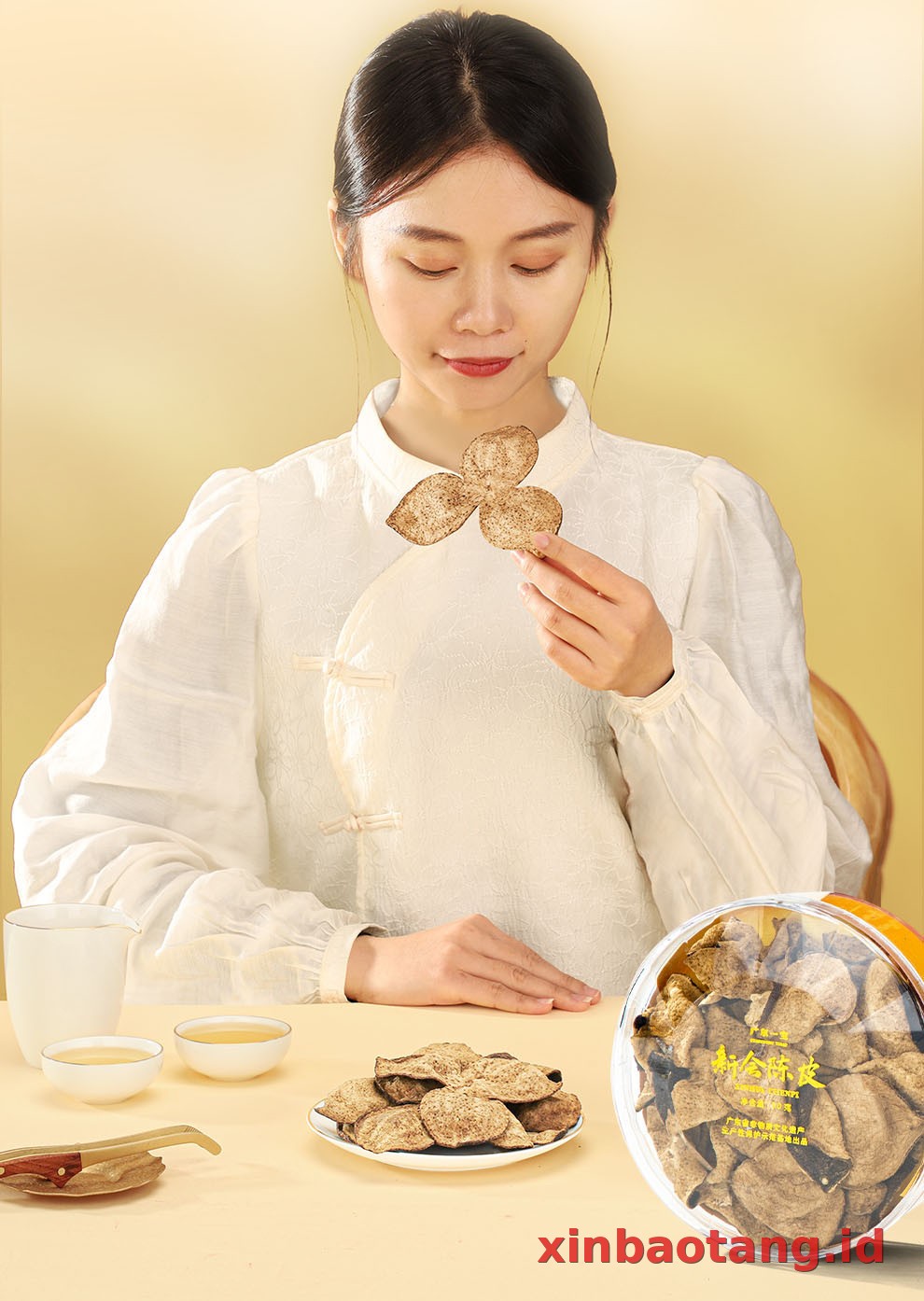 Xinbaotang Chenpi Kering Kristal 50g
