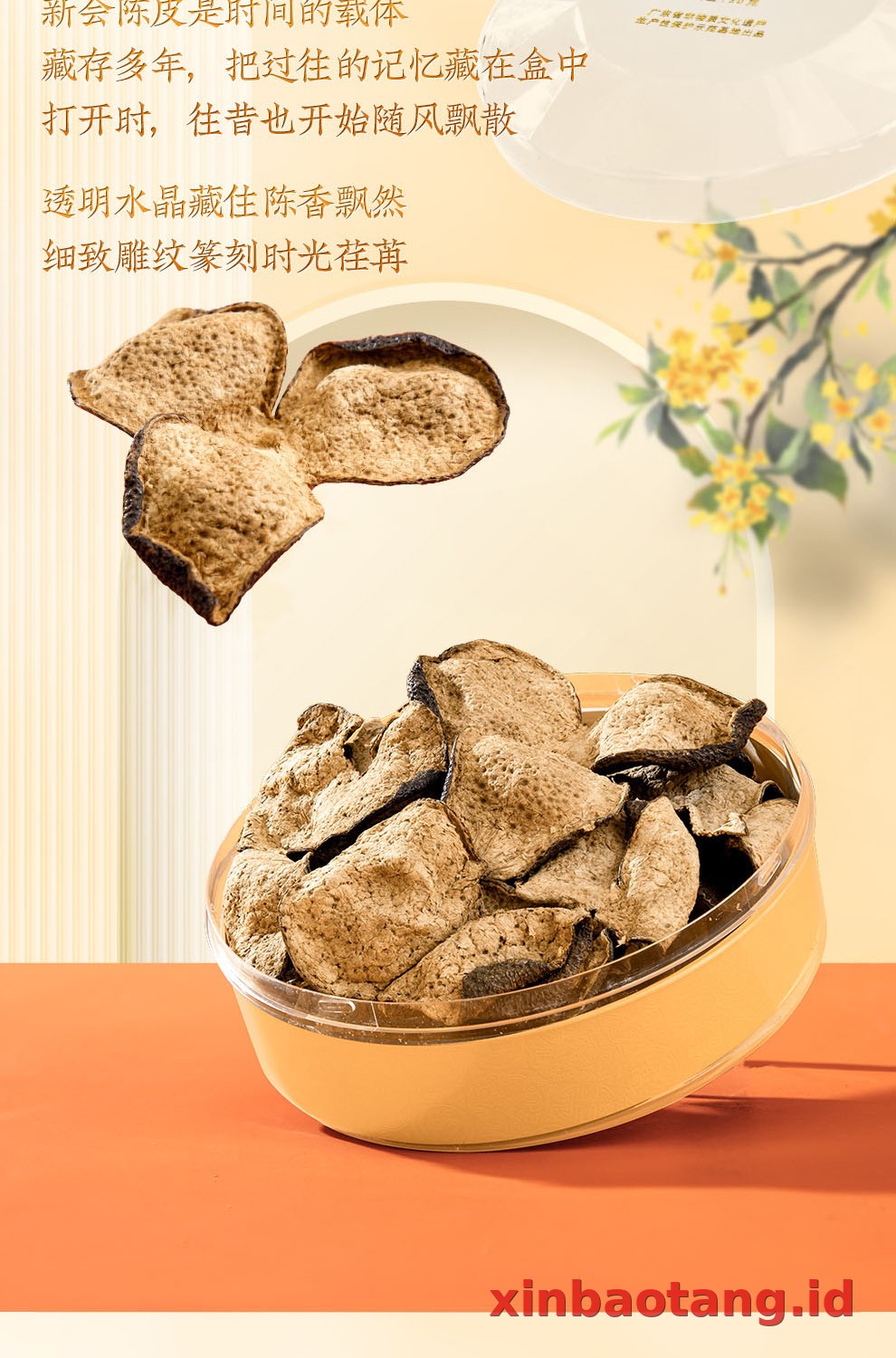 Xinbaotang Chenpi Kering Kristal 50g