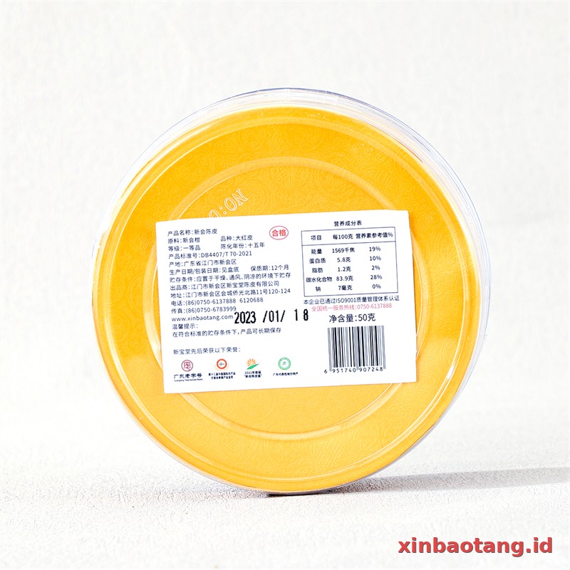 Xinbaotang Chenpi Kering Kristal 50g - Gambar 6