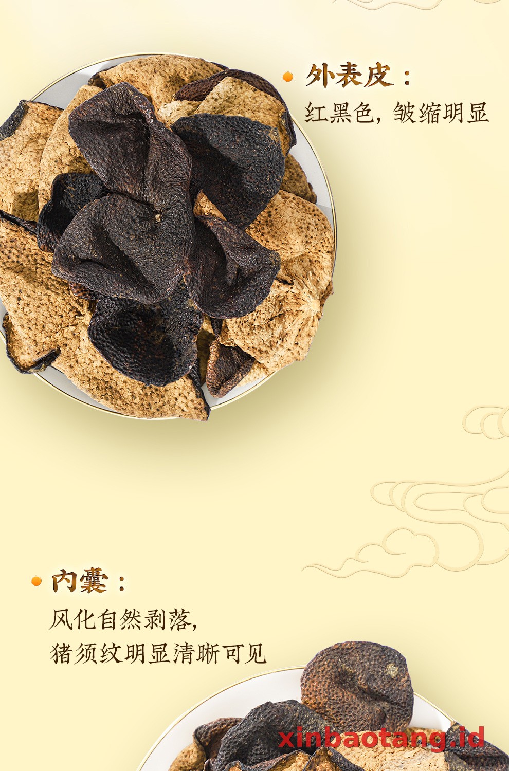 Xinbaotang Chenpi Kering 25 Tahun Gift Box 250g