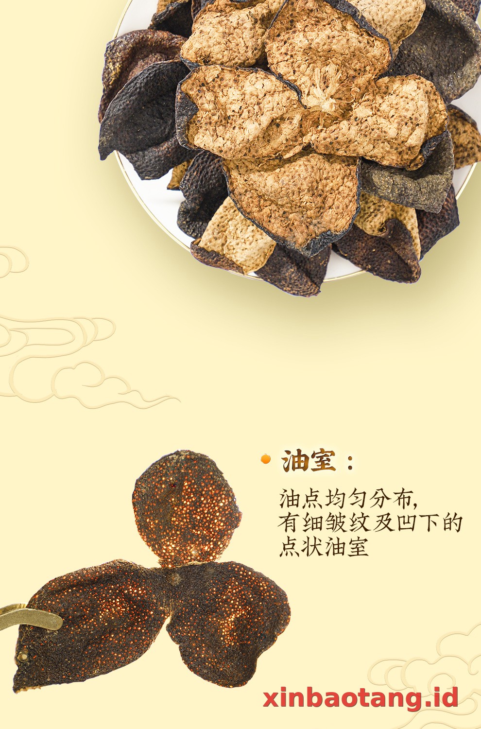 Xinbaotang Chenpi Kering 25 Tahun Gift Box 250g