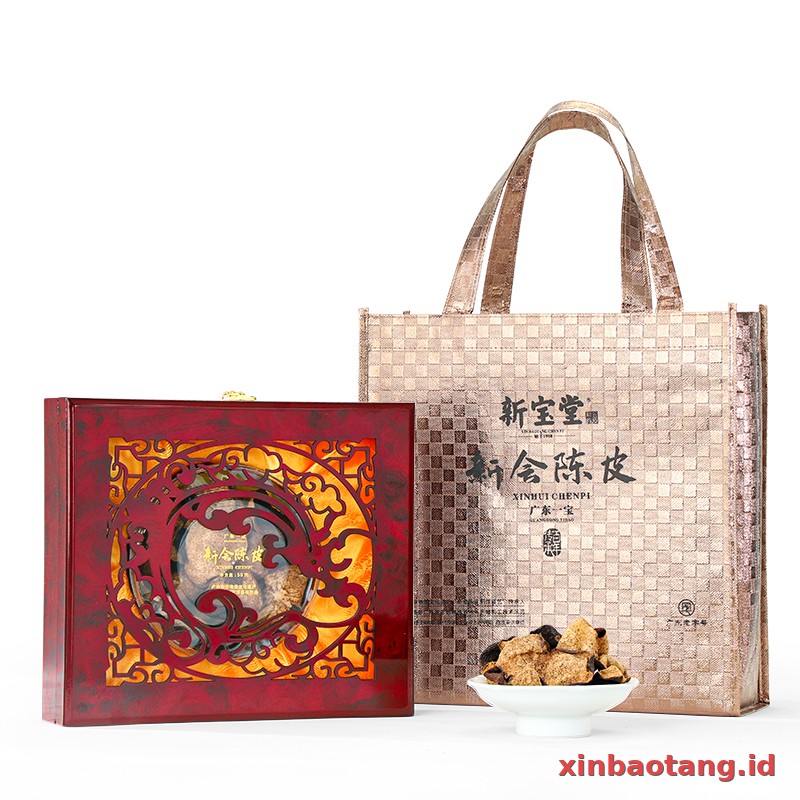 Xinbaotang Chenpi Kering 30 Tahun Gift Box 50g - Gambar 6