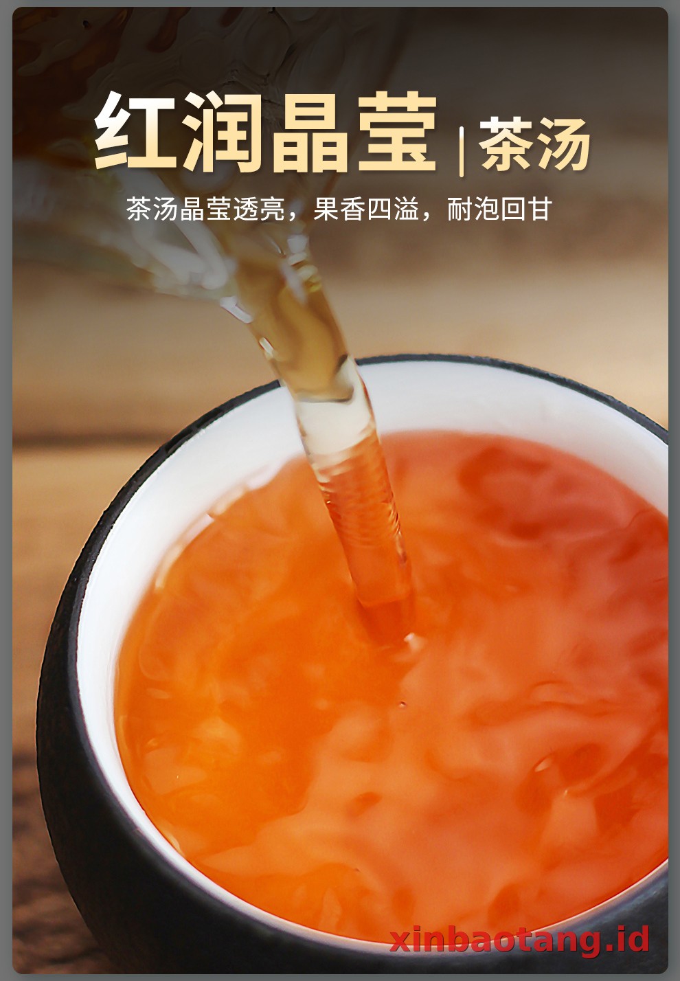 Xinbaotang Ganpu Teh Da Hong Gan 30g