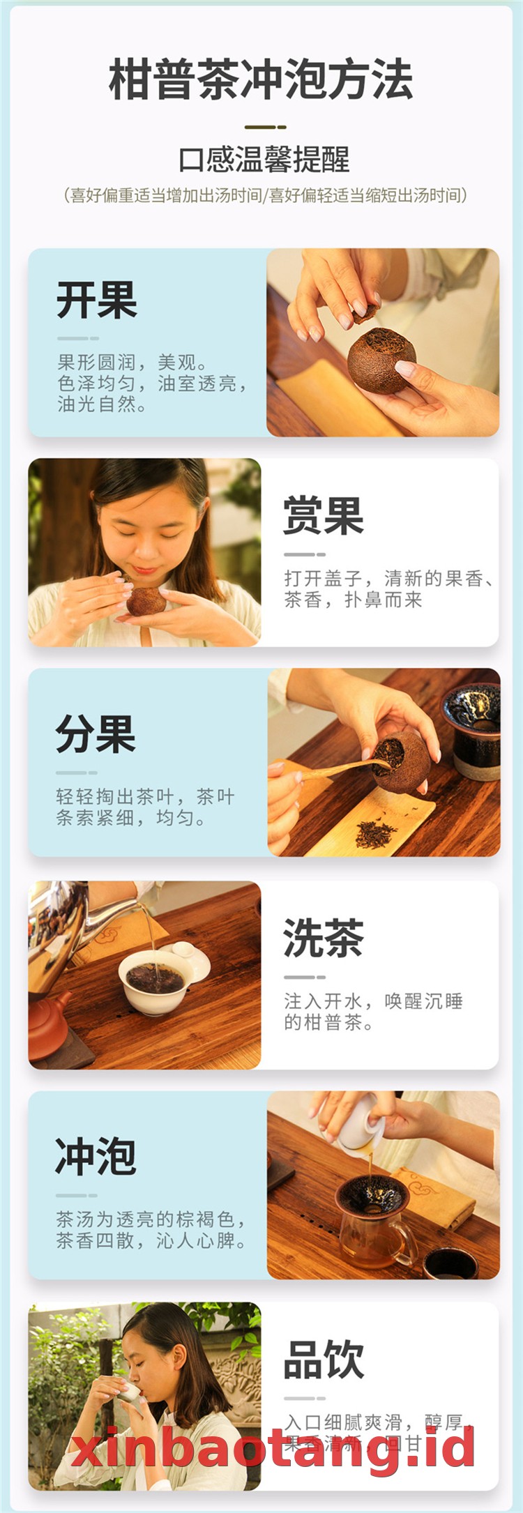 Xinbaotang Ganpu Teh Da Hong Gan 38g