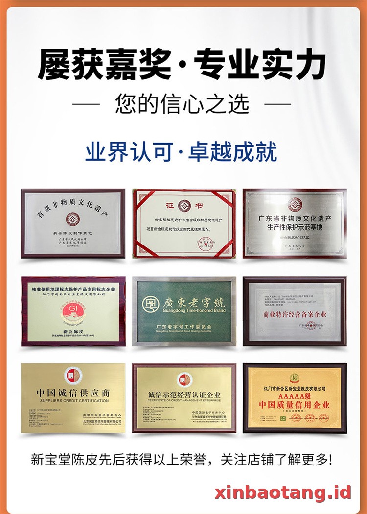 Xinbaotang Ganpu Teh Da Hong Gan 35g