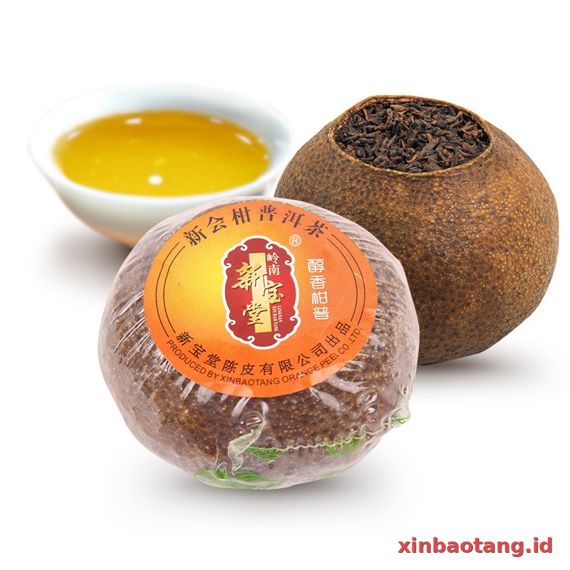 Xinbaotang Ganpu Teh Da Hong Gan 35g - Gambar 4