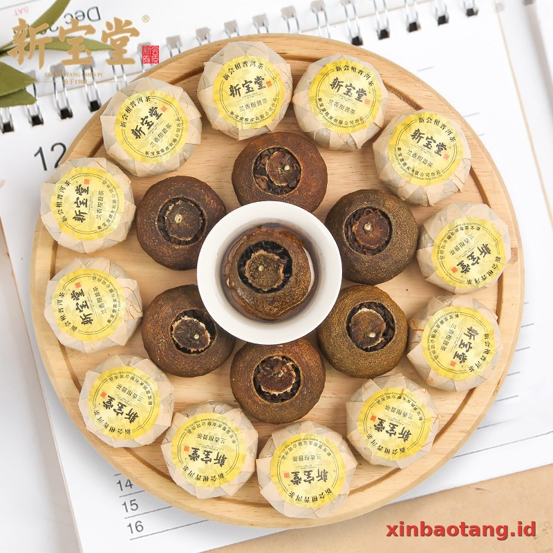 Xinbaotang Ganpu Teh Da Hong Gan 30g - Gambar 2