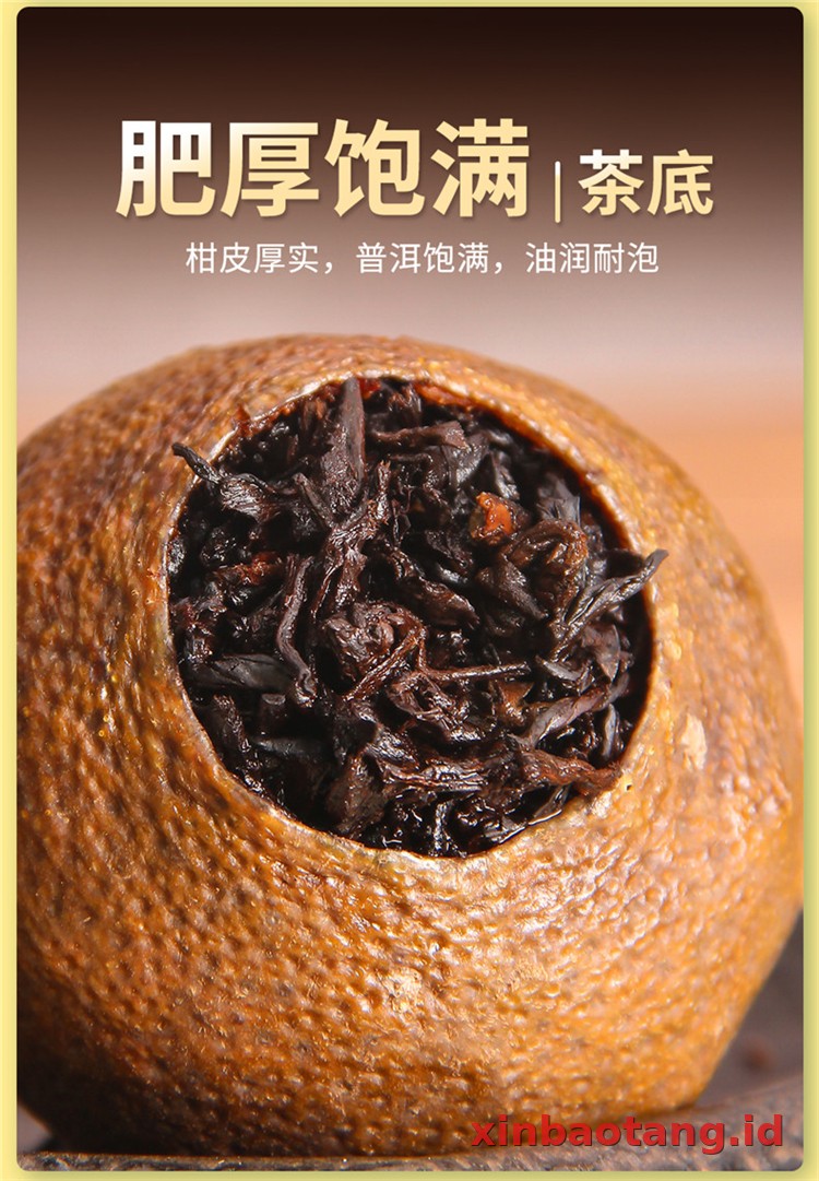 Xinbaotang Ganpu Teh Da Hong Gan 30g