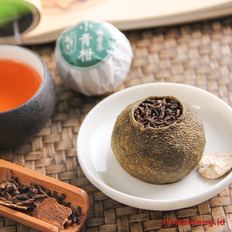 Xinbaotang Ganpu Teh Qing Pi Muda 15g - Gambar 3