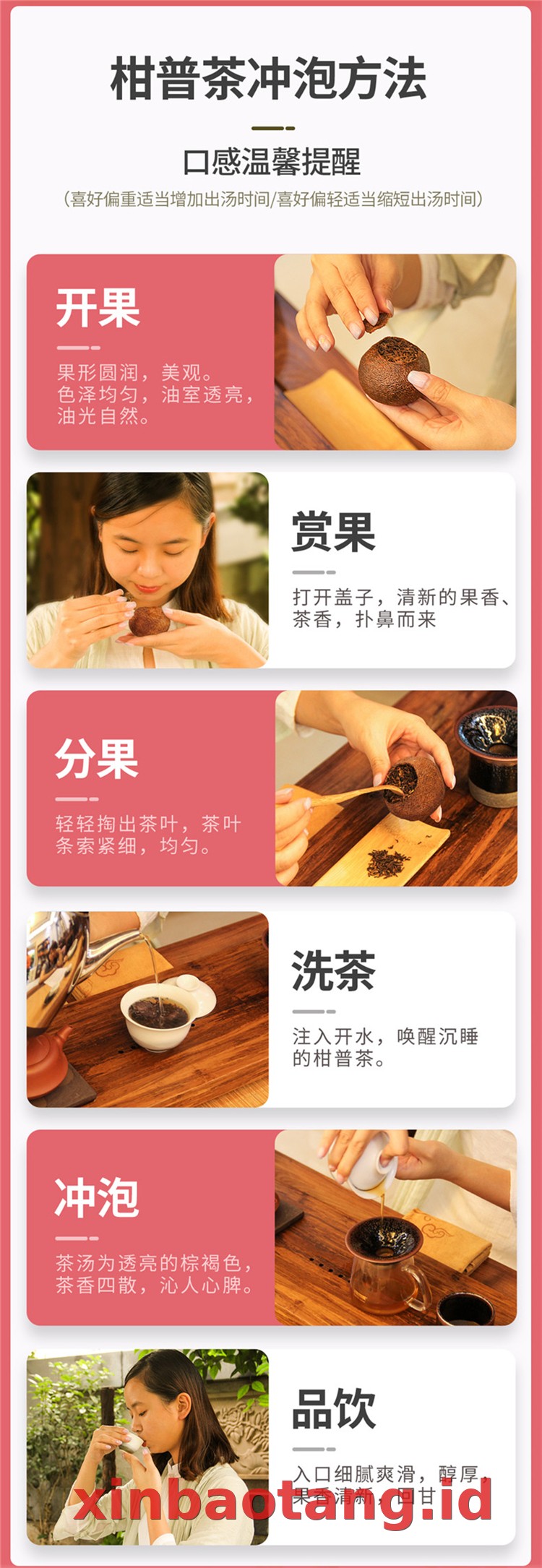 Xinbaotang Ganpu Teh Pu-erh 30g