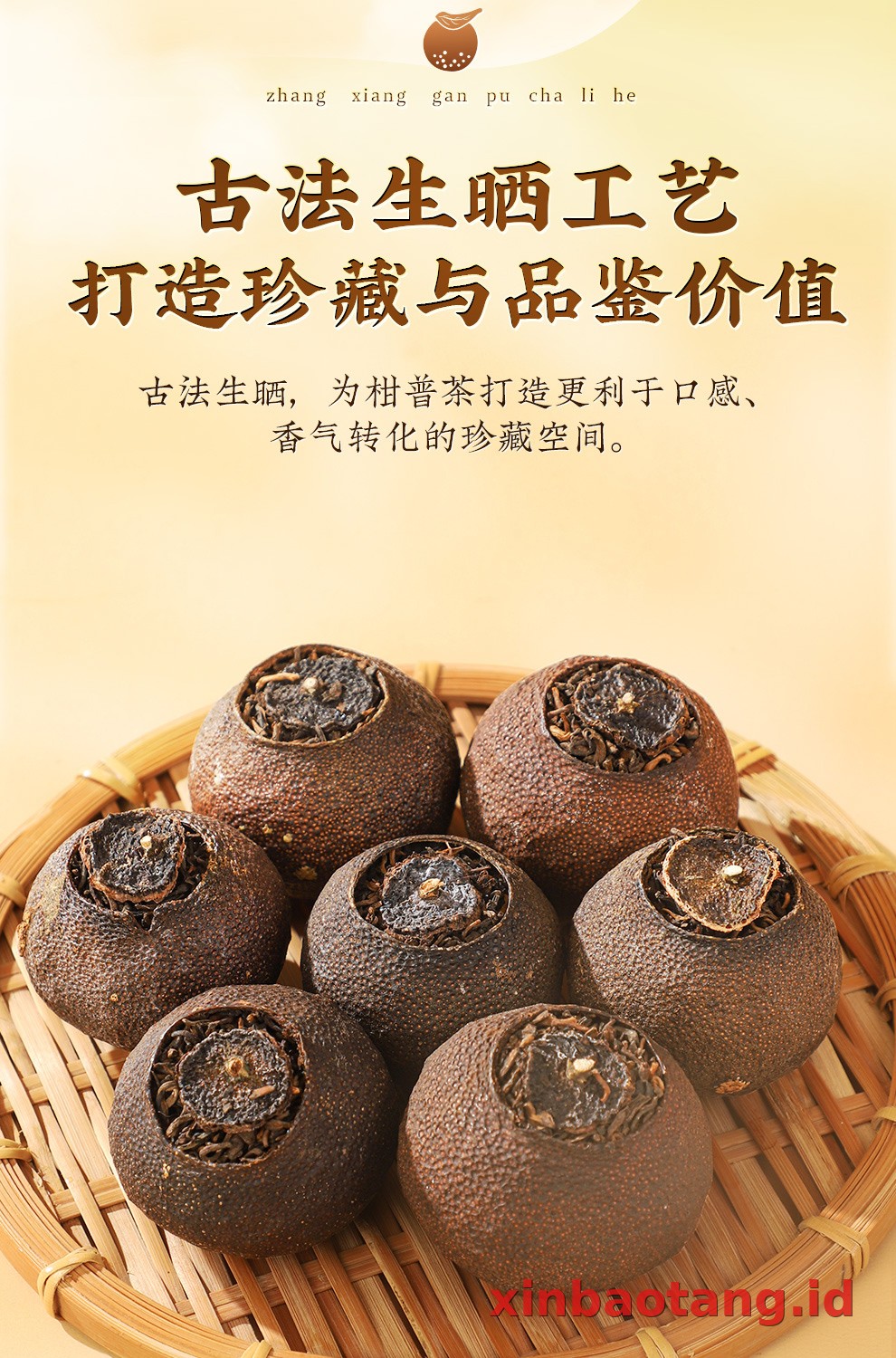 Xinbaotang Ganpu Teh Pu-erh Gift Box 200g