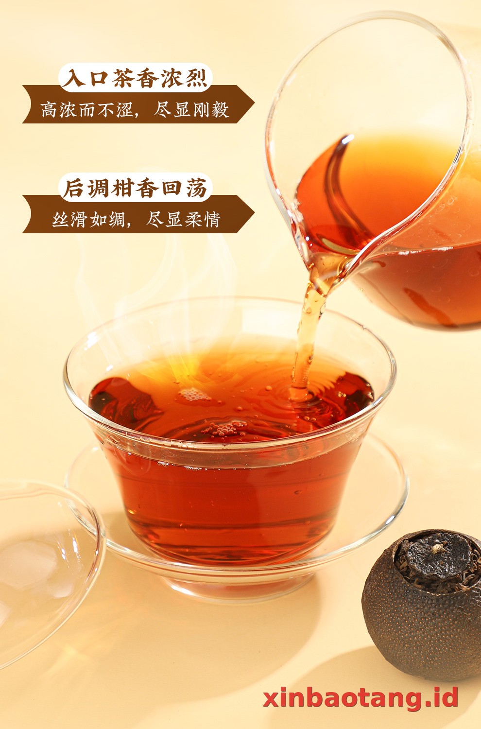 Xinbaotang Ganpu Teh Pu-erh Gift Box 200g