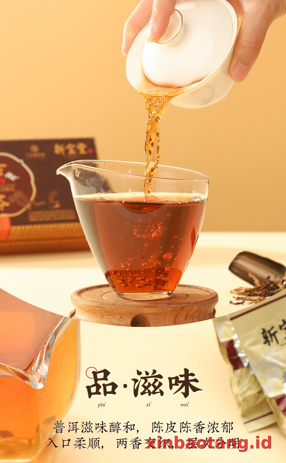 Xinbaotang Chenpi Kering Gift Box 60g