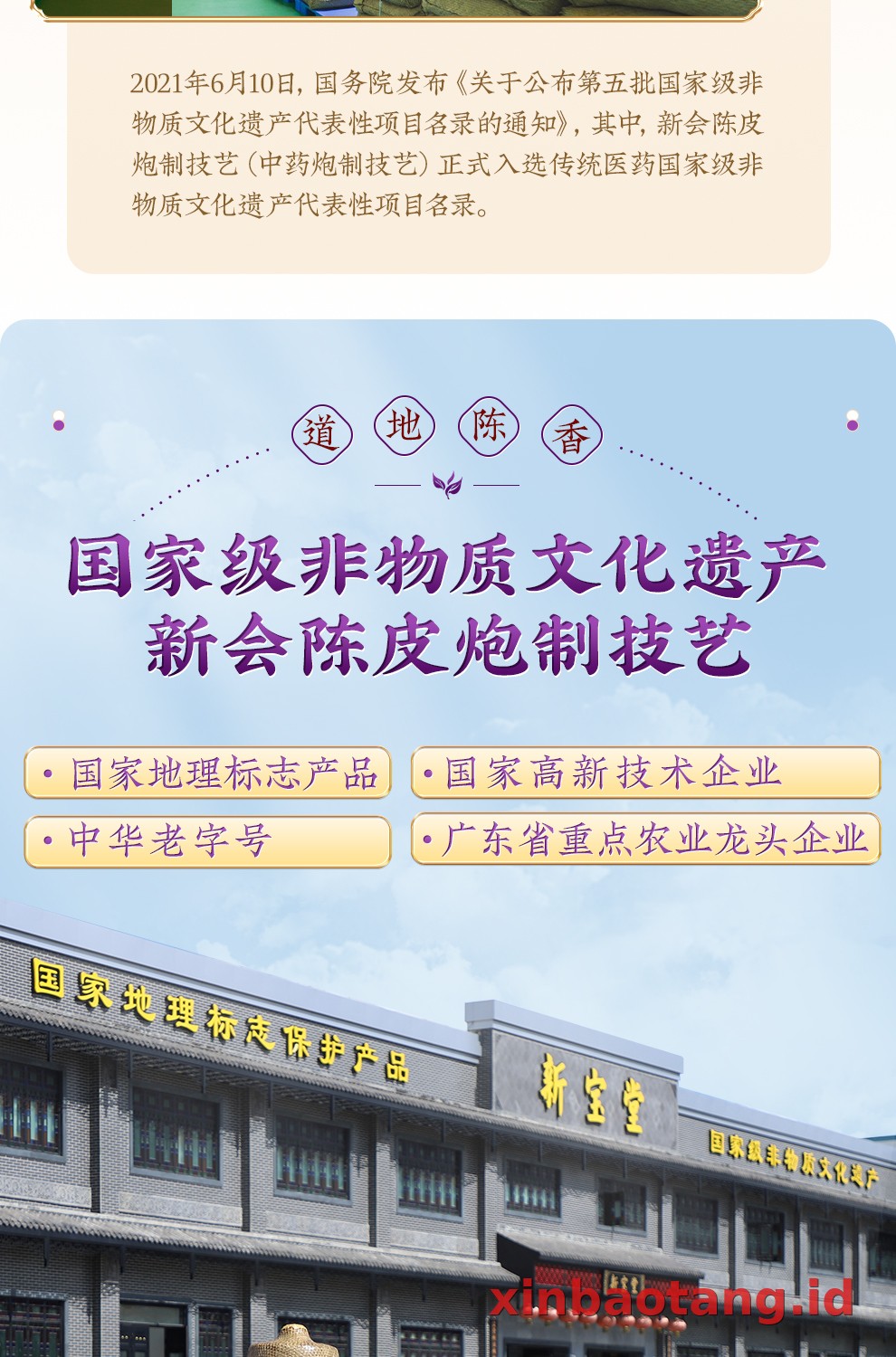 Xinbaotang Chenpu Teh Kaleng Besi 30g