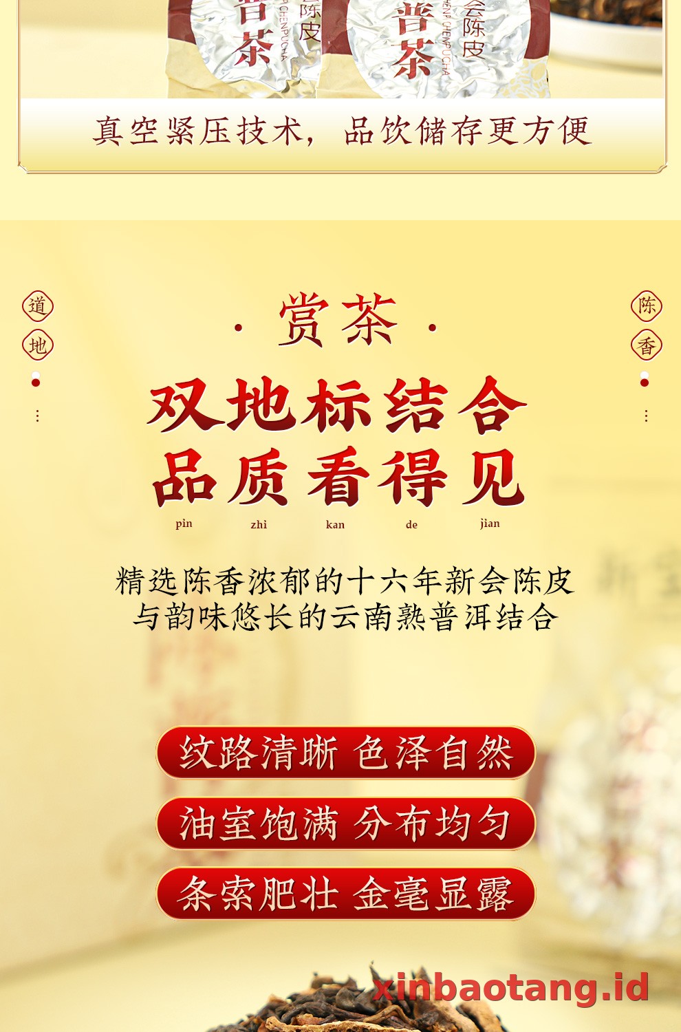 Xinbaotang Chenpi Kering Gift Box 60g