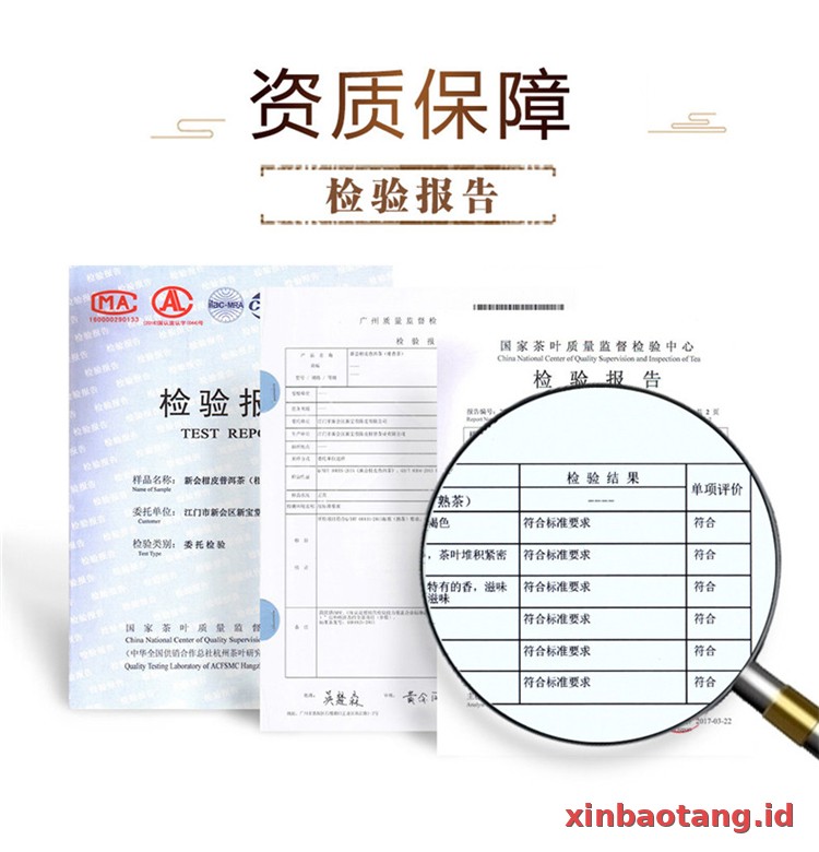 Xinbaotang Chenpu Teh Gift Box 108g