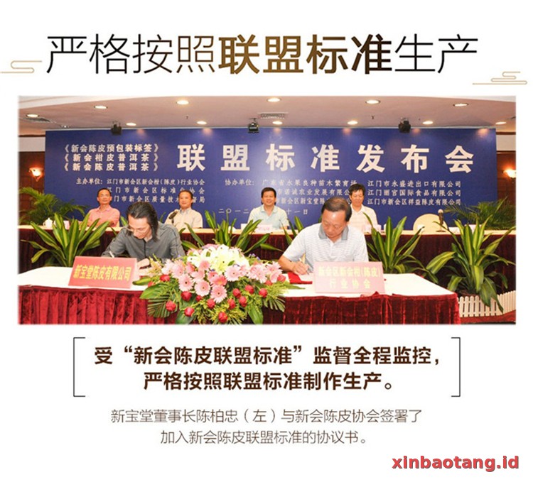 Xinbaotang Chenpu Teh Gift Box 108g