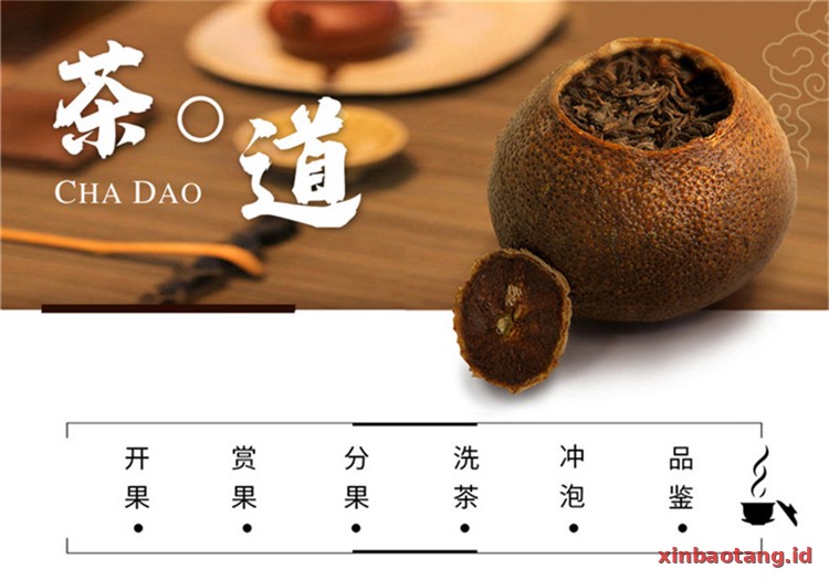 Xinbaotang Chenpu Teh Gift Box 108g