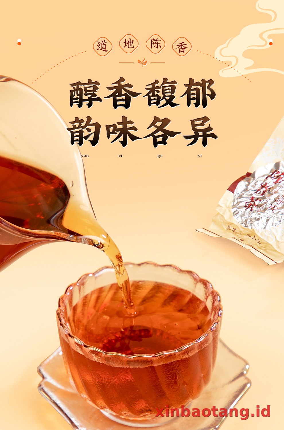 Xinbaotang Chenpi Kering Kaleng Besi 90g