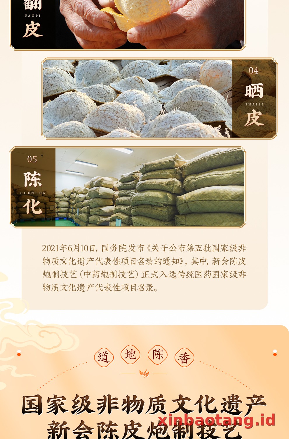 Xinbaotang Chenpu Teh Kaleng Besi 30g