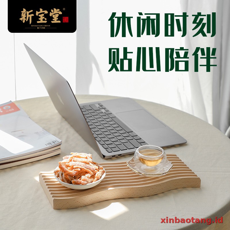 Xinbaotang Camilan Chenpi Licorice Kantong 150g - Gambar 4