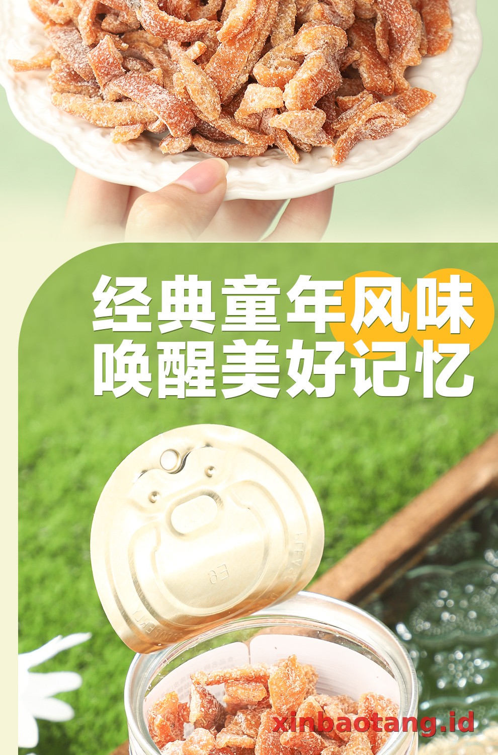 Xinbaotang Camilan Chenpi Licorice 50g