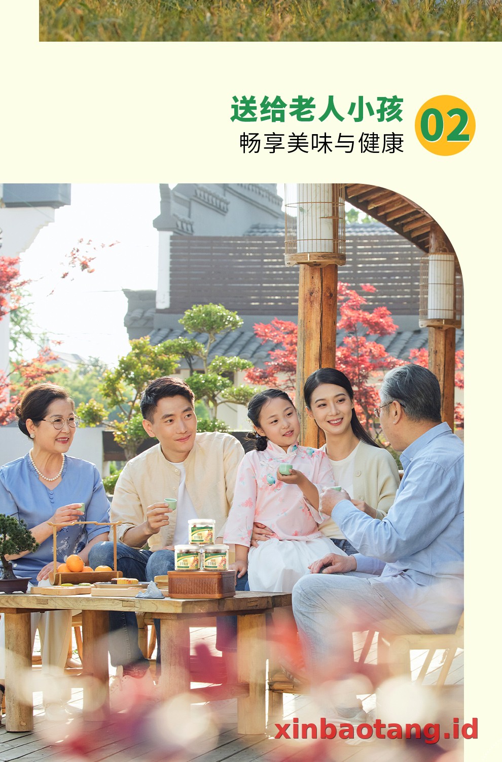Xinbaotang Camilan Chenpi Licorice 50g