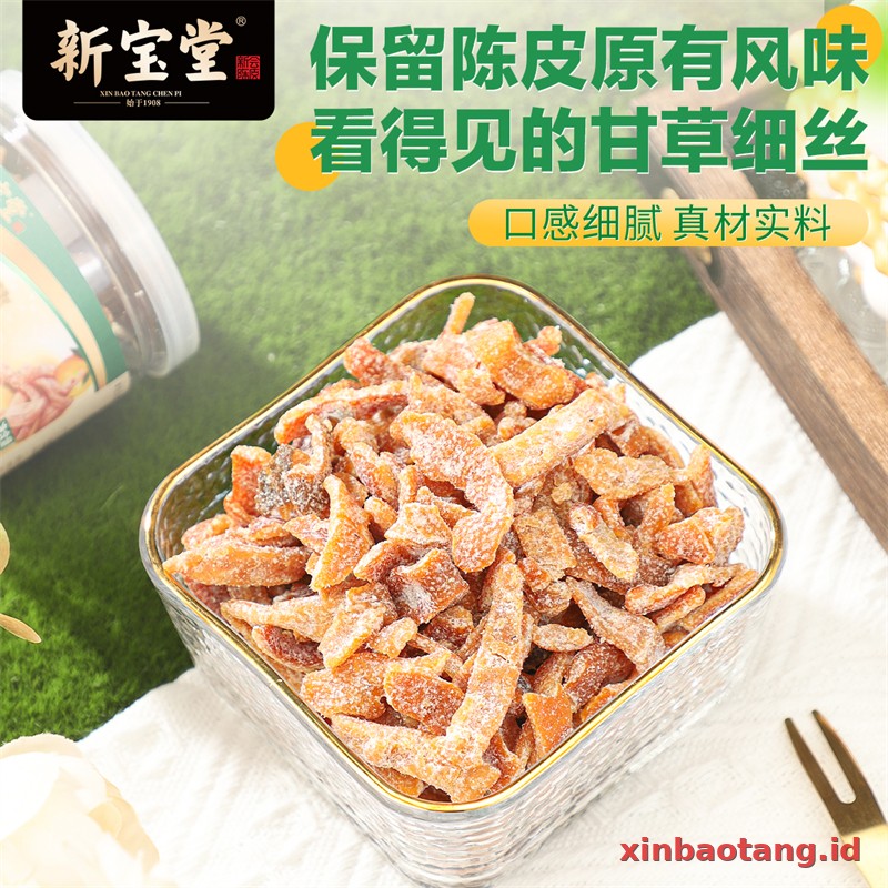 Xinbaotang Camilan Chenpi Licorice 50g - Gambar 3